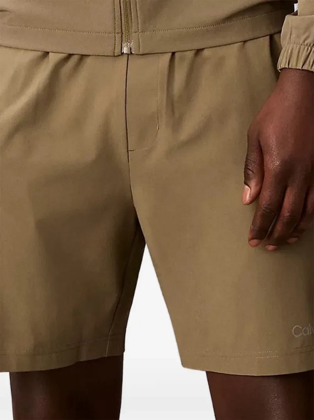 Непромокаемые спортивные шорты Calvin Klein, зеленый