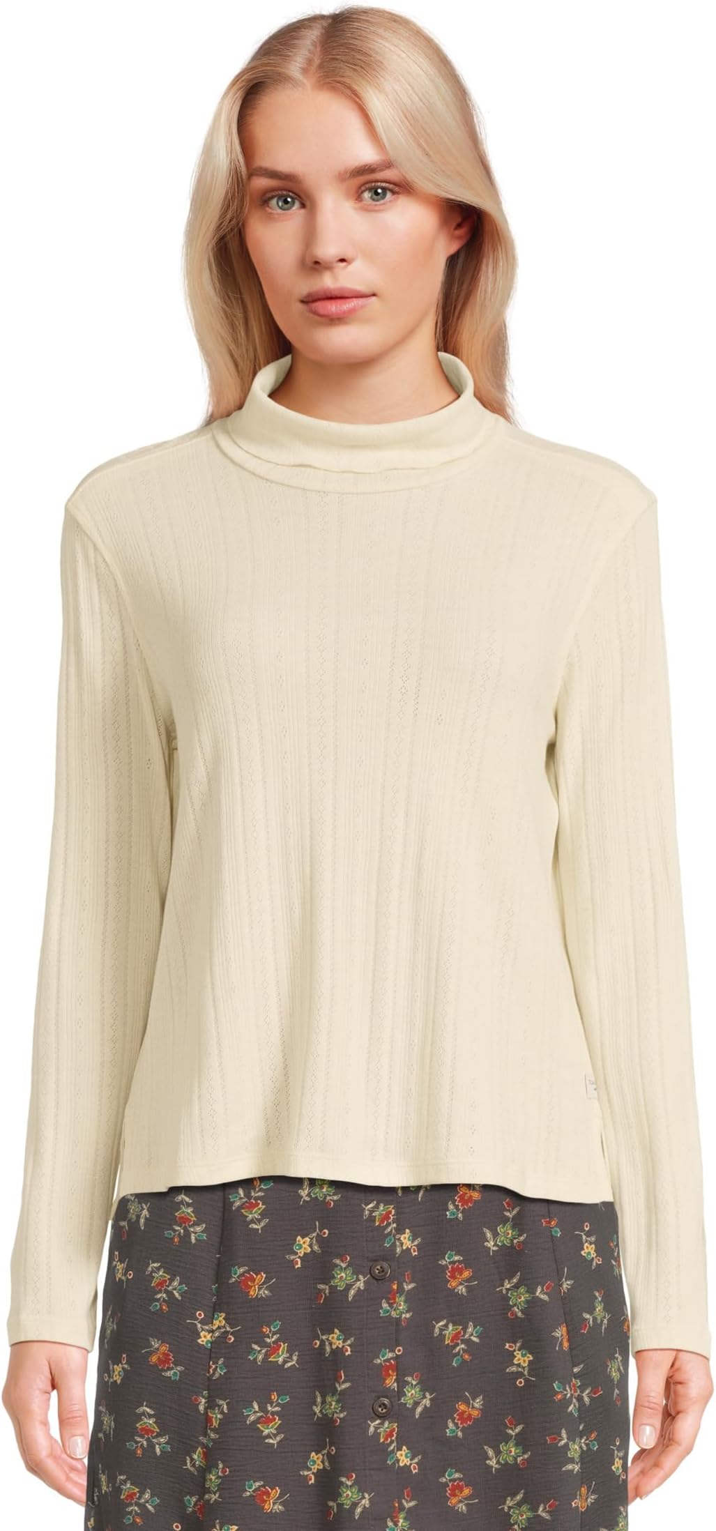 

Женская футболка Foothill Pointelle с длинным рукавом и вырезом Toad&Co, Salt