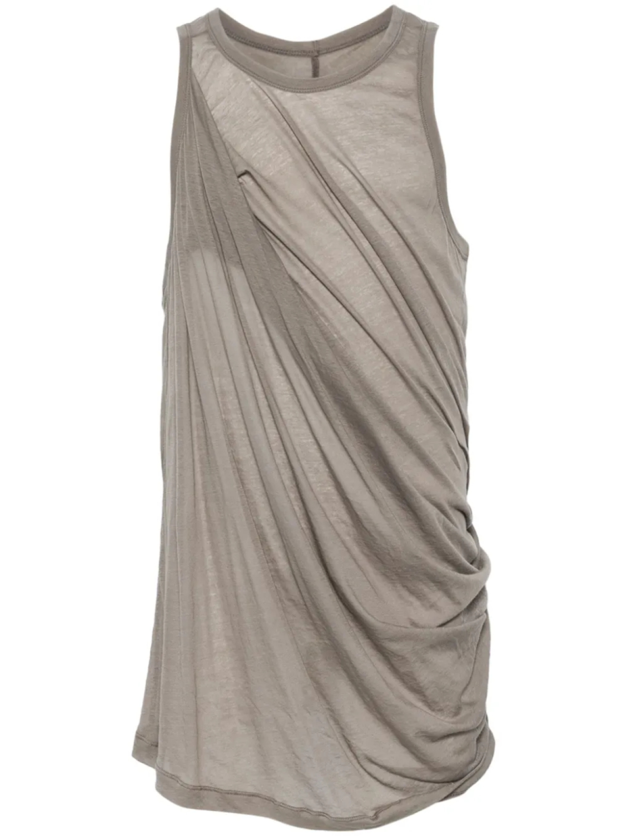

Топ Anthem без рукавов Rick Owens, серый