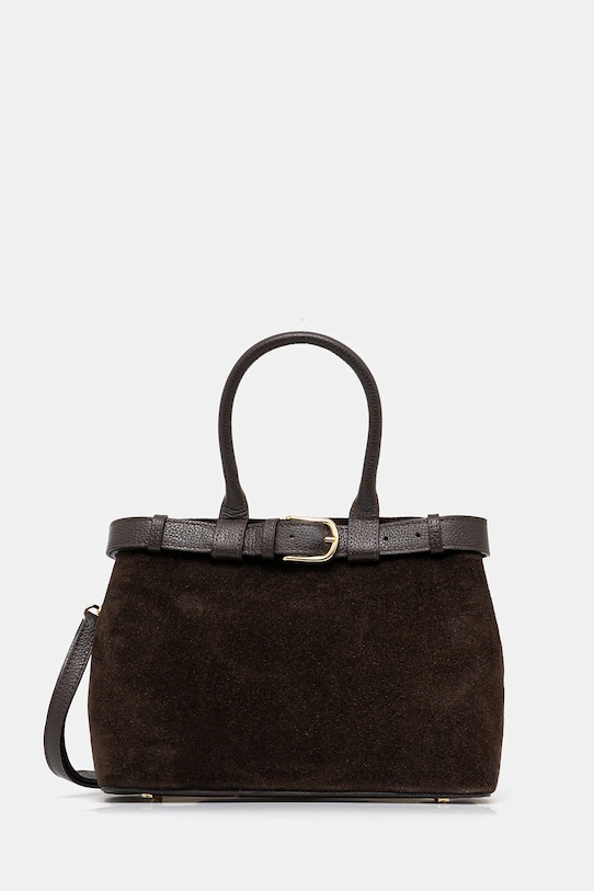 

Замшевая сумка Answear.LAB, коричневый
