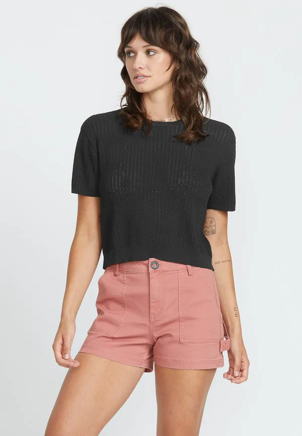 

Футболка для пляжа, базовая футболка Volcom, Black, Черный, Футболка для пляжа, базовая футболка Volcom, Black