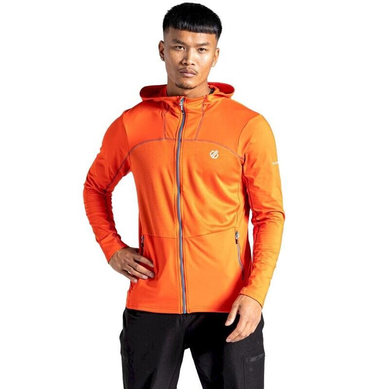 

Мужская толстовка на молнии Revive II Burnt Salmon Heather DARE 2B, цвет naranja