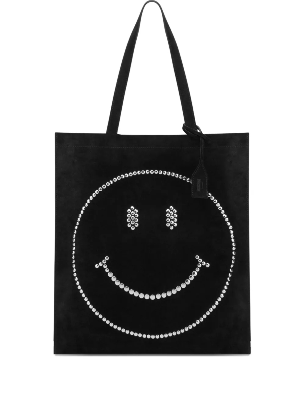 

Moschino сумка-тоут с узором, черный
