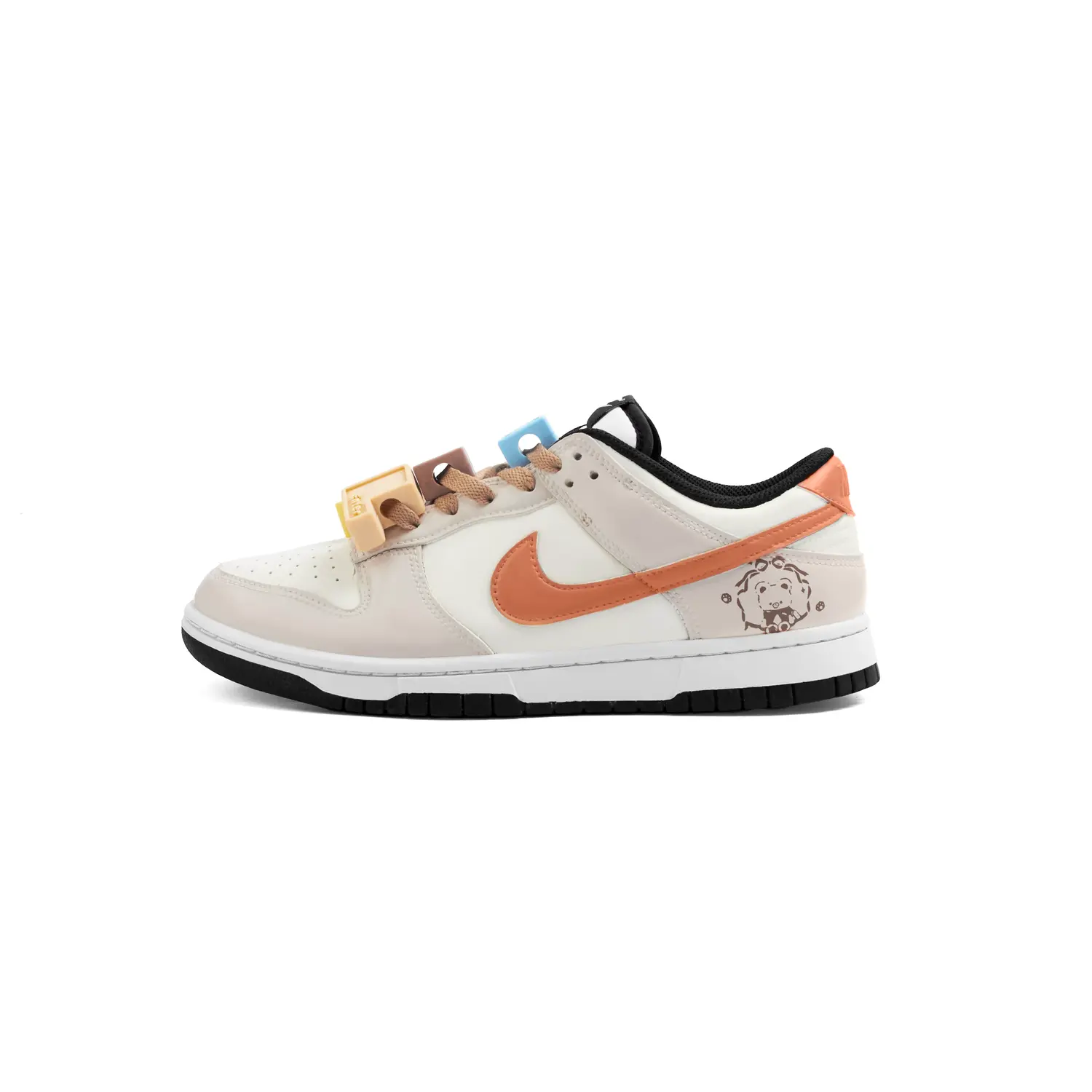 

Dunk устойчивые к истиранию низкие скейтерские кроссовки Unisex Custard Nike, Custard