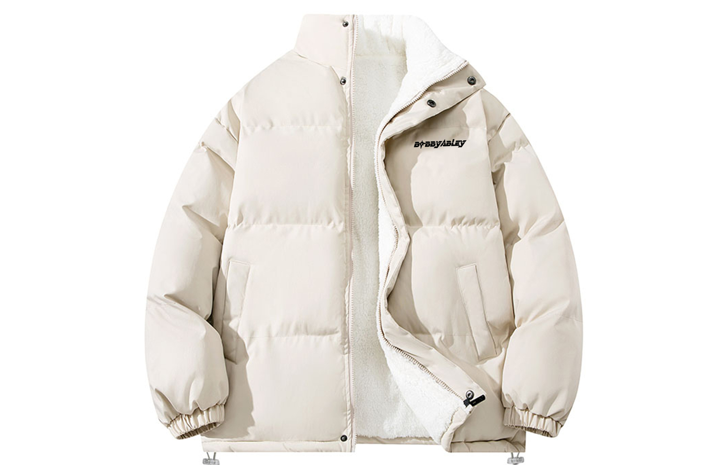 

BOBBY ABLEY Пуховик Unisex, Ecru (Lining Thermal Sherpa)