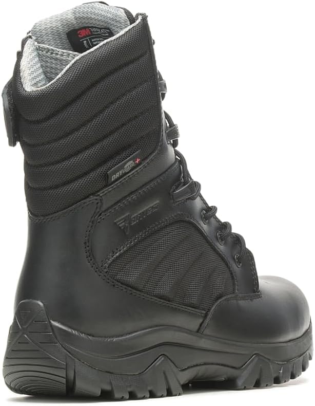 Мужские сапоги Bates Gx X2 Tall с боковой молнией, Dryguard с утеплителем, черный — фото 4
