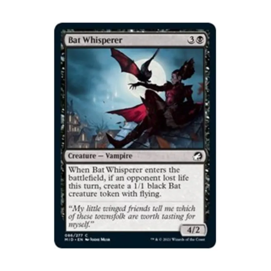

CCG Заклинатель летучих мышей (К), MTG - Innistrad - Midnight Hunt