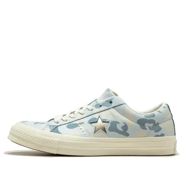 

Кроссовки chuck taylor one star ox 'blue tint camo' Converse, синий