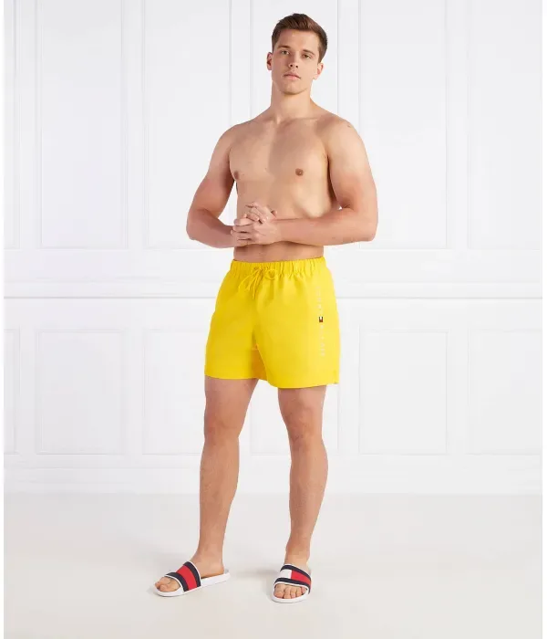 Пляжные шорты regular fit Tommy Hilfiger, желтый — фото 2