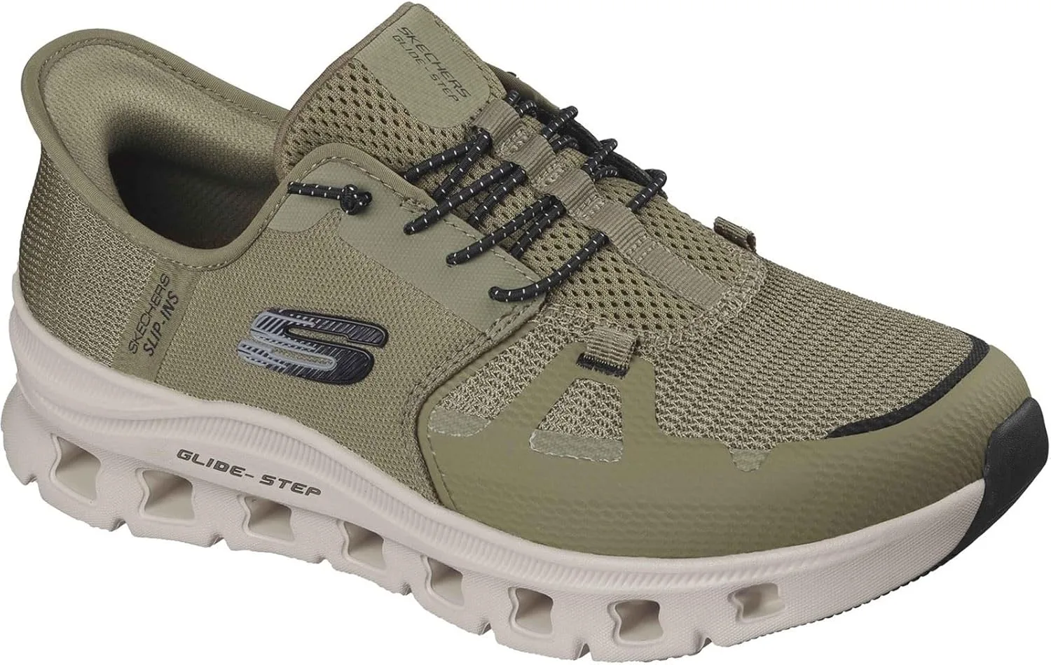 Мужские кроссовки Skechers Glide-Step PRO 232930, оливковый