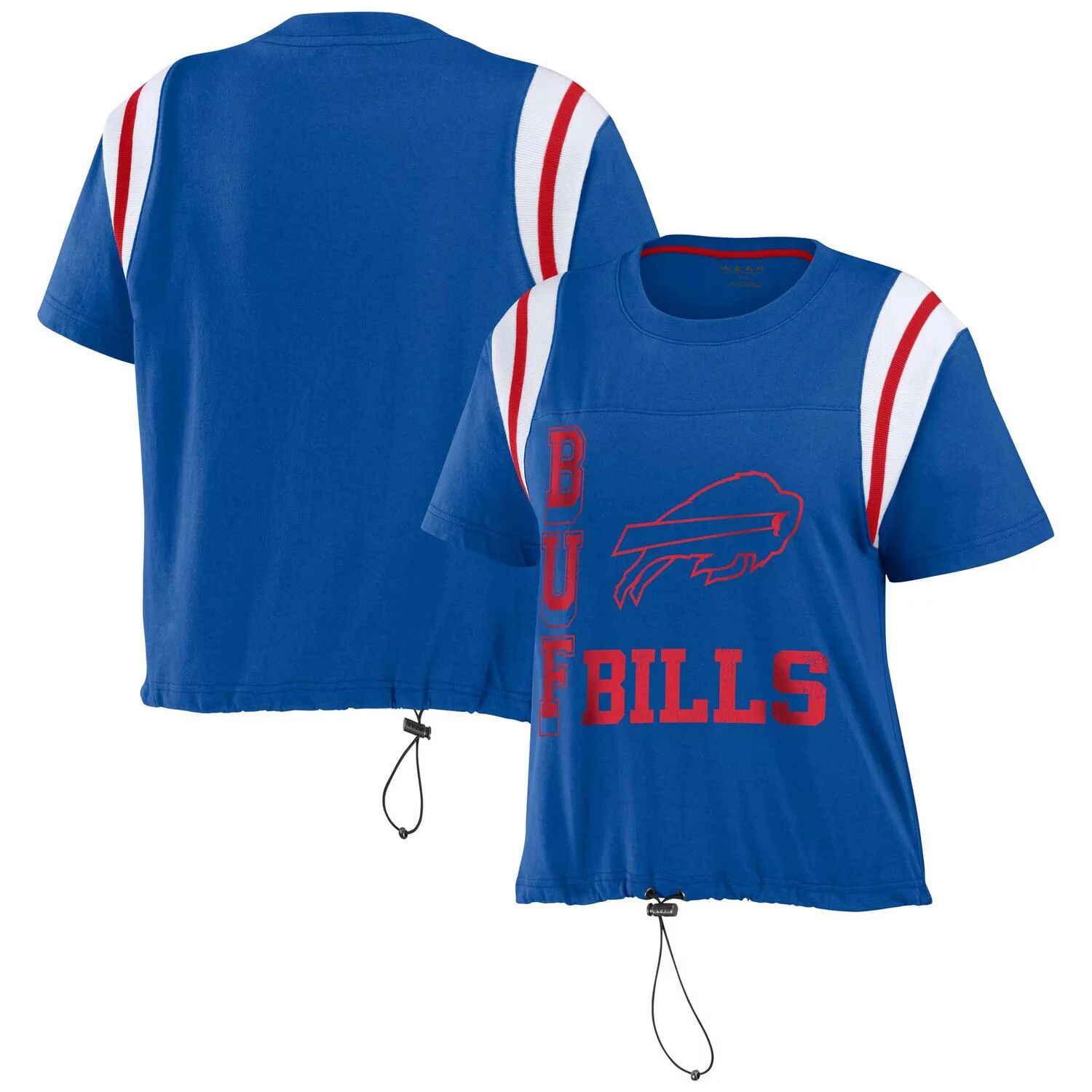 

Женская одежда WEAR by Erin Andrews Футболка с цветными блоками Royal Buffalo Bills