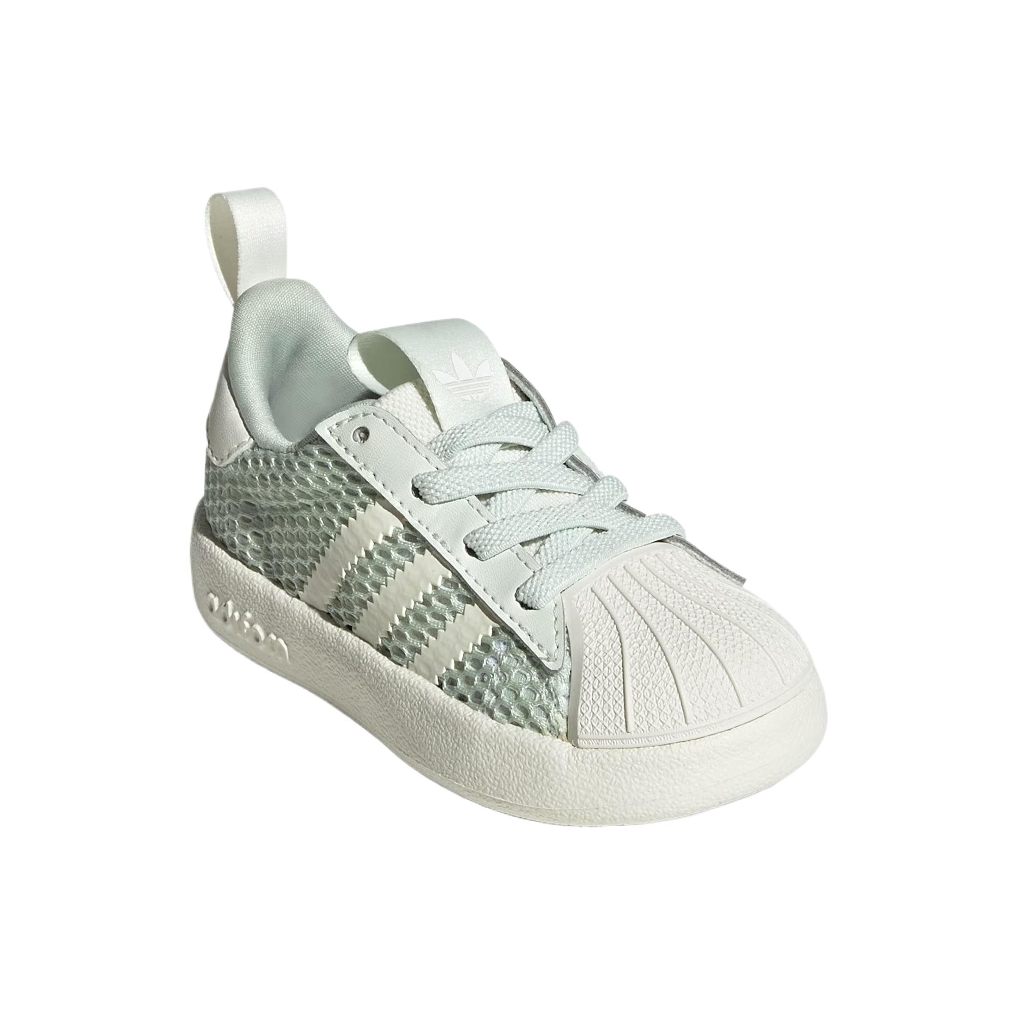 Adidas Originals AdiFOM Superstar360 детские ботинки Emerald Green для малышей — фото 3