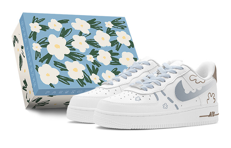 

Мужские кроссовки для скейтбординга Nike Air Force 1, Sky Blue
