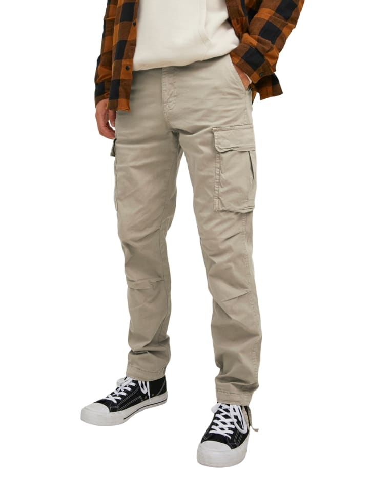 

Брюки-Карго Jack & Jones, бежевый