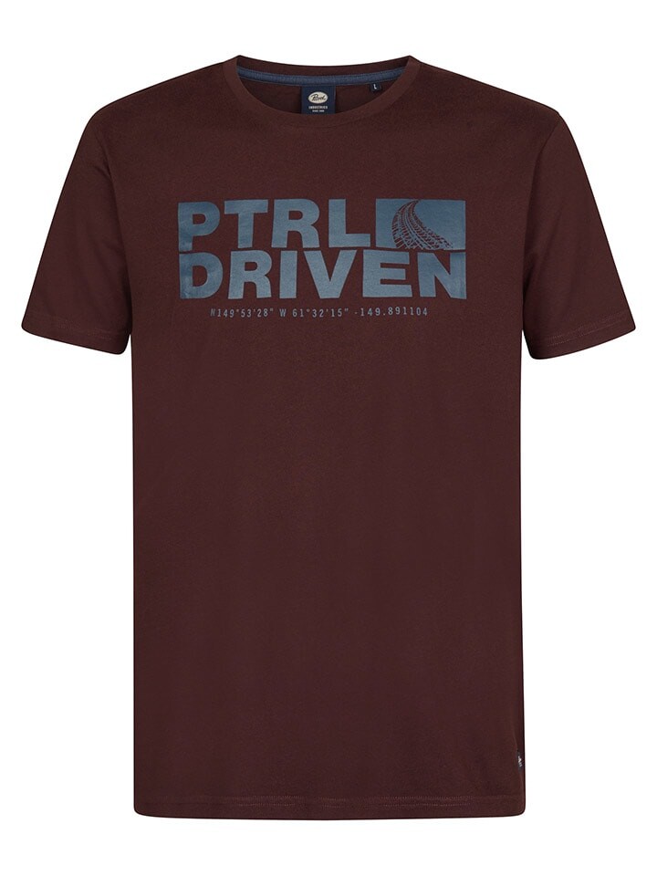 

Футболка Petrol Industries Shirt, бордо
