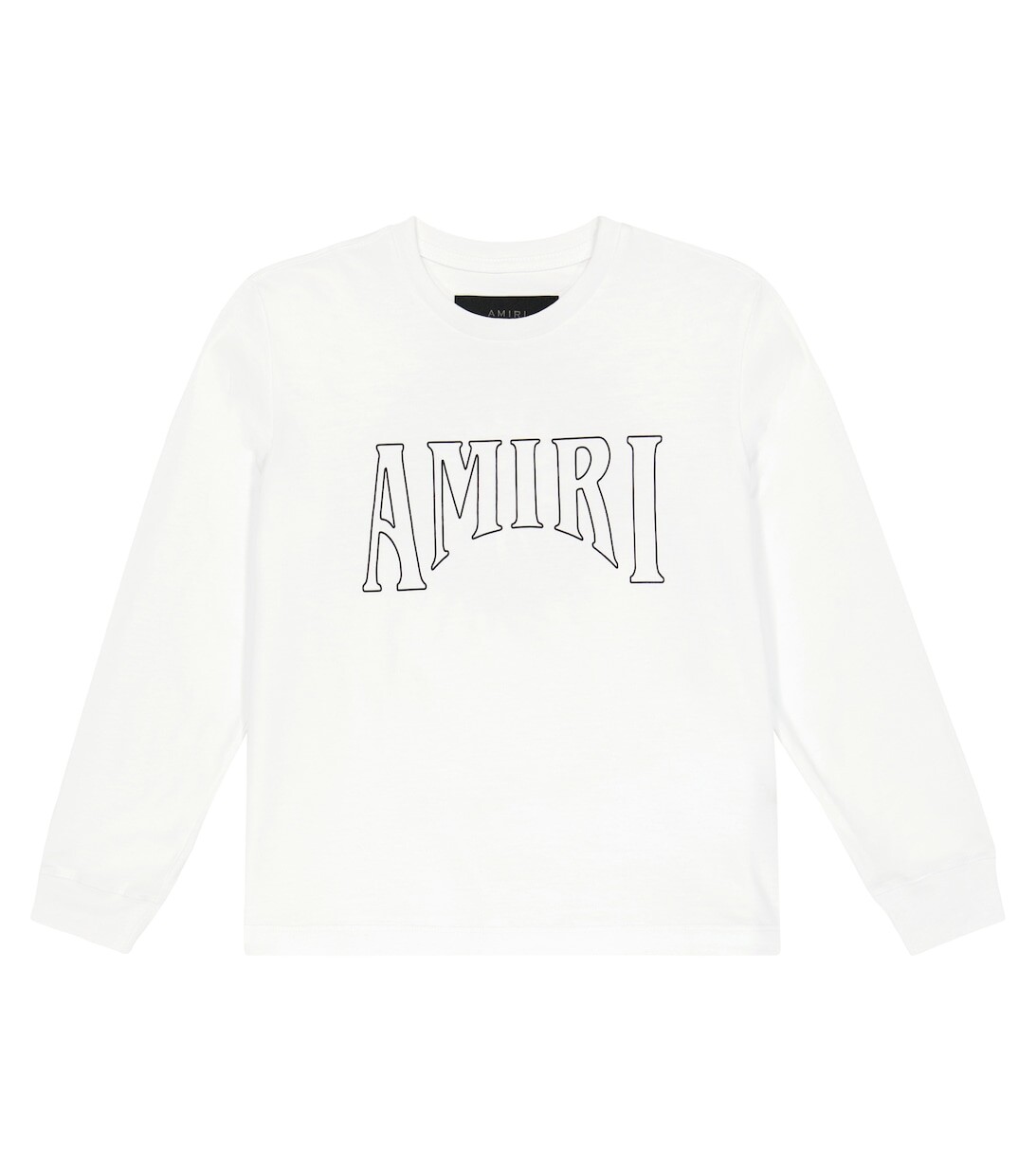 

Толстовка из хлопкового джерси с логотипом Amiri, белый