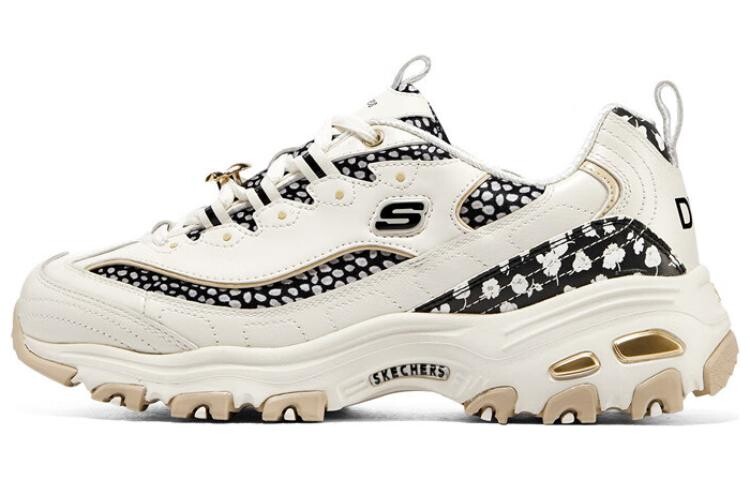 

Кроссовки женские D"Lites 1.0 Chunky с низким верхом бежевого/черного цвета Skechers, Черный, Кроссовки женские D"Lites 1.0 Chunky с низким верхом бежевого/черного цвета Skechers
