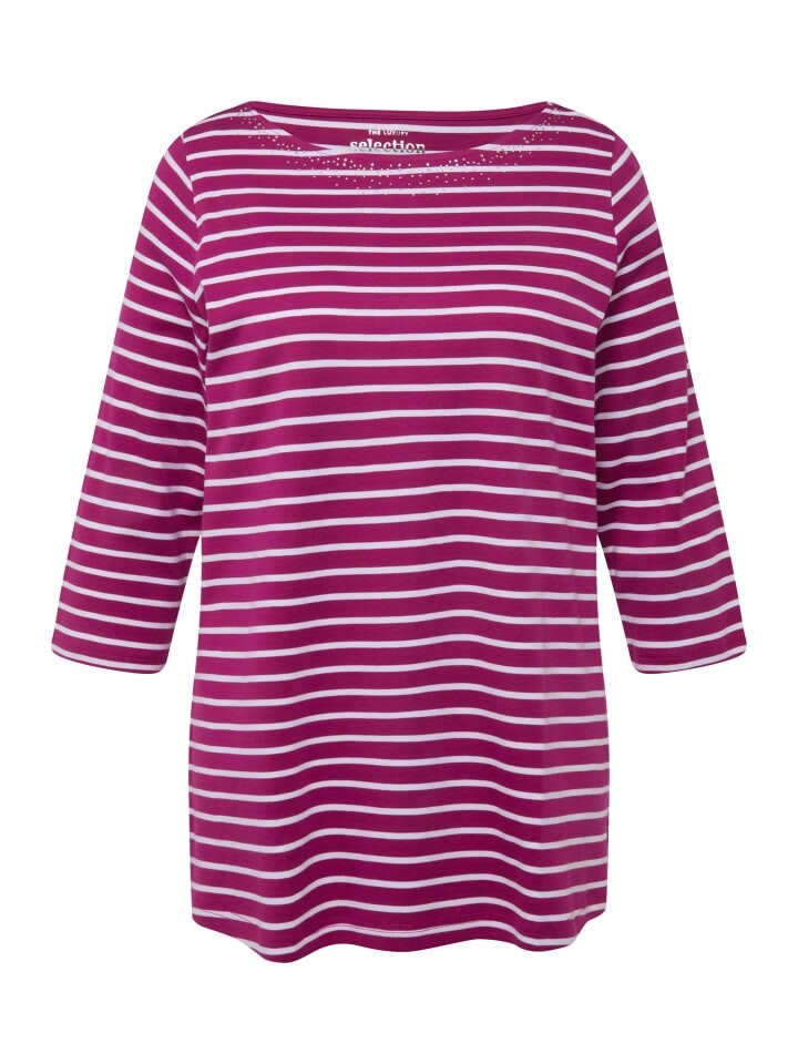 

Футболка Ulla Popken, цвет magenta