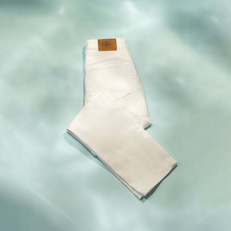 Calvin Klein Женские джинсы White Denim — фото 3