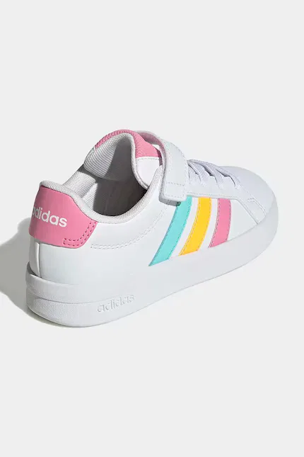 Кроссовки детские GRAND COURT 3.0 Adidas, белый — фото 3
