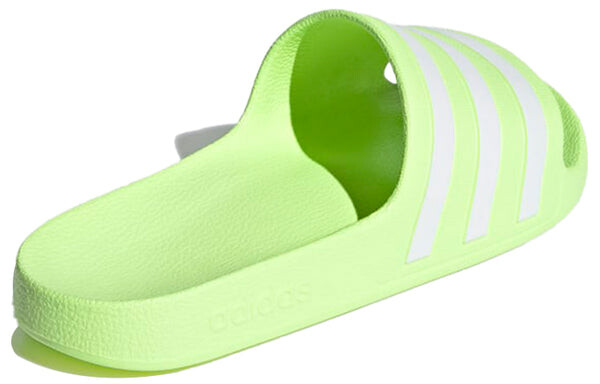 Тапочки adilette aqua slides shoes yellow Adidas, желтый — фото 4