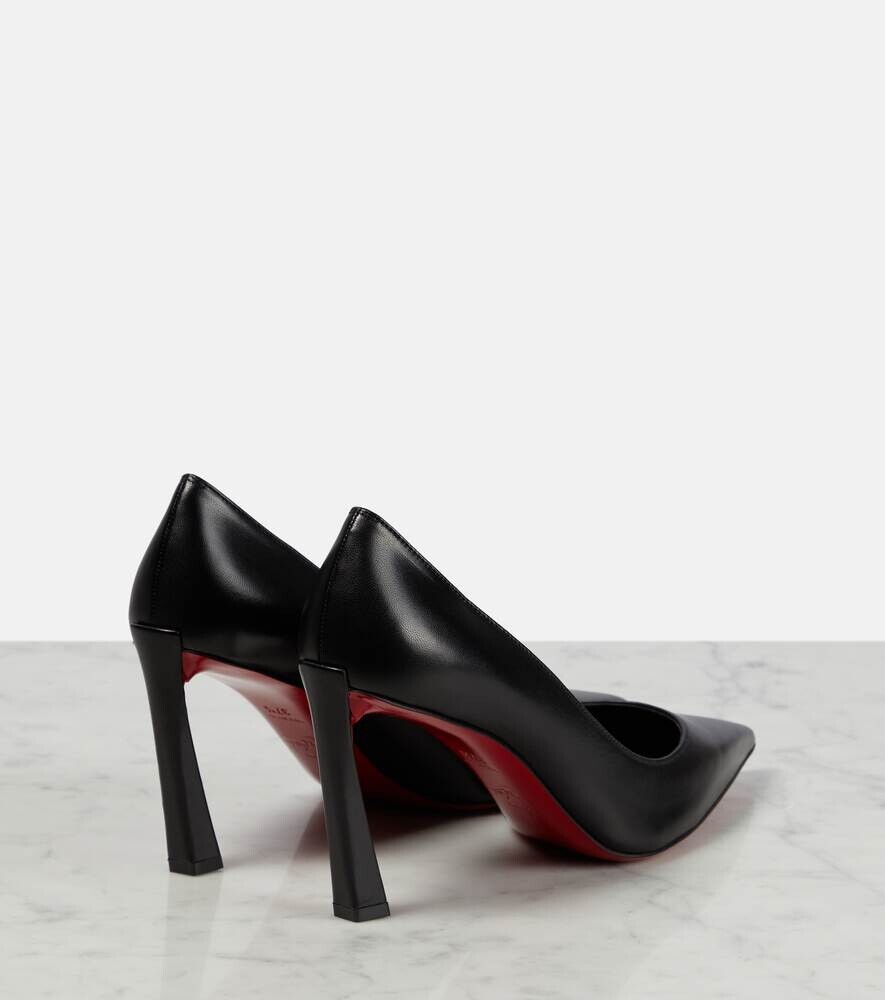 Туфли-лодочки из кожи кондора Christian Louboutin, бежевый — фото 2
