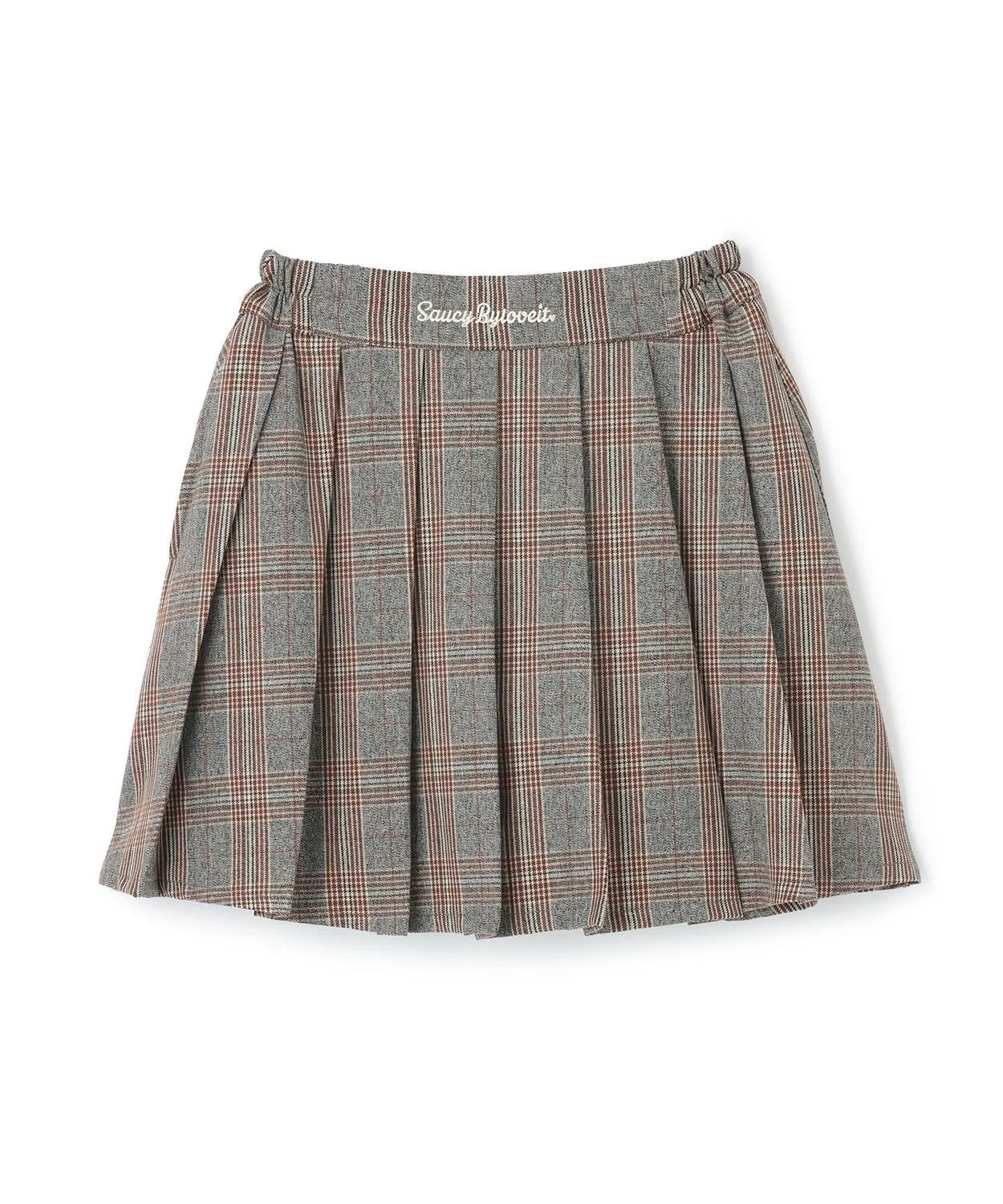 Плиссированная юбка в клетку By LOVEiT, Tea