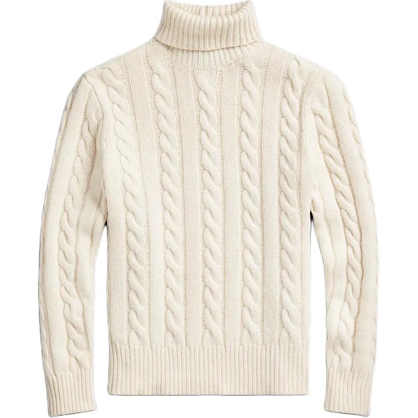 

Polo Ralph Lauren Вязаный свитер мужской кремовый