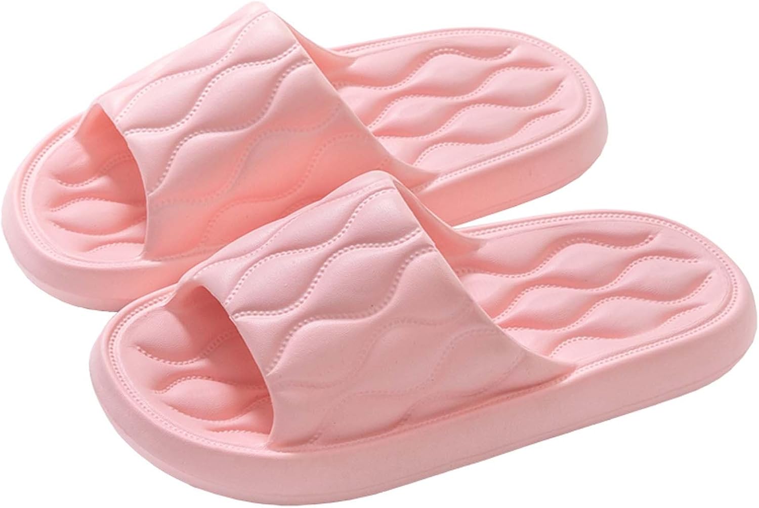 

Черные тапочки для женщин и мужчин, облачные тапочки-подушки Generic