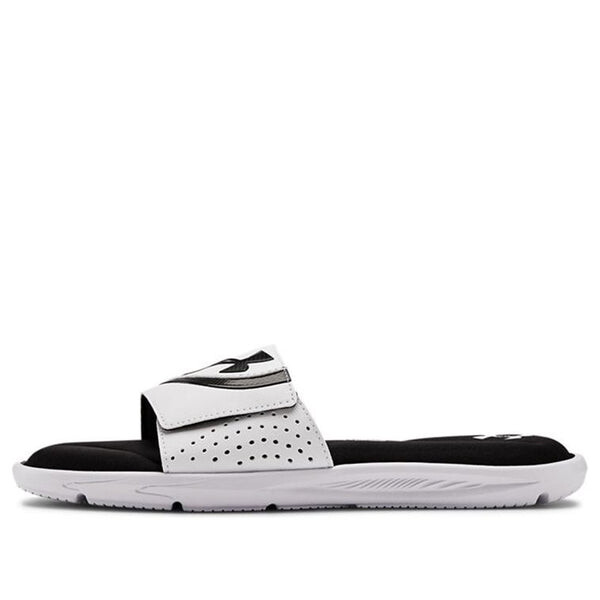 

Тапочки ignite 6 slide 'white black' Under Armour, белый