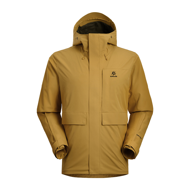 

KAILAS Водонепроницаемая и ветрозащитная ветровка Men's, Crystal Uranium Yellow
