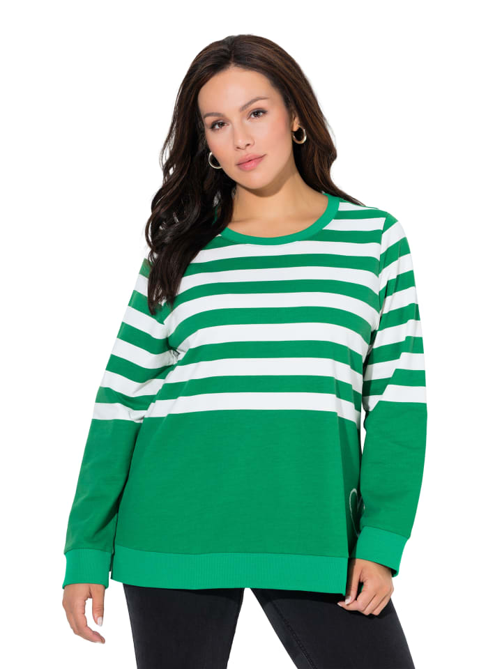 

Ulla Popken Летняя зеленая толстовка