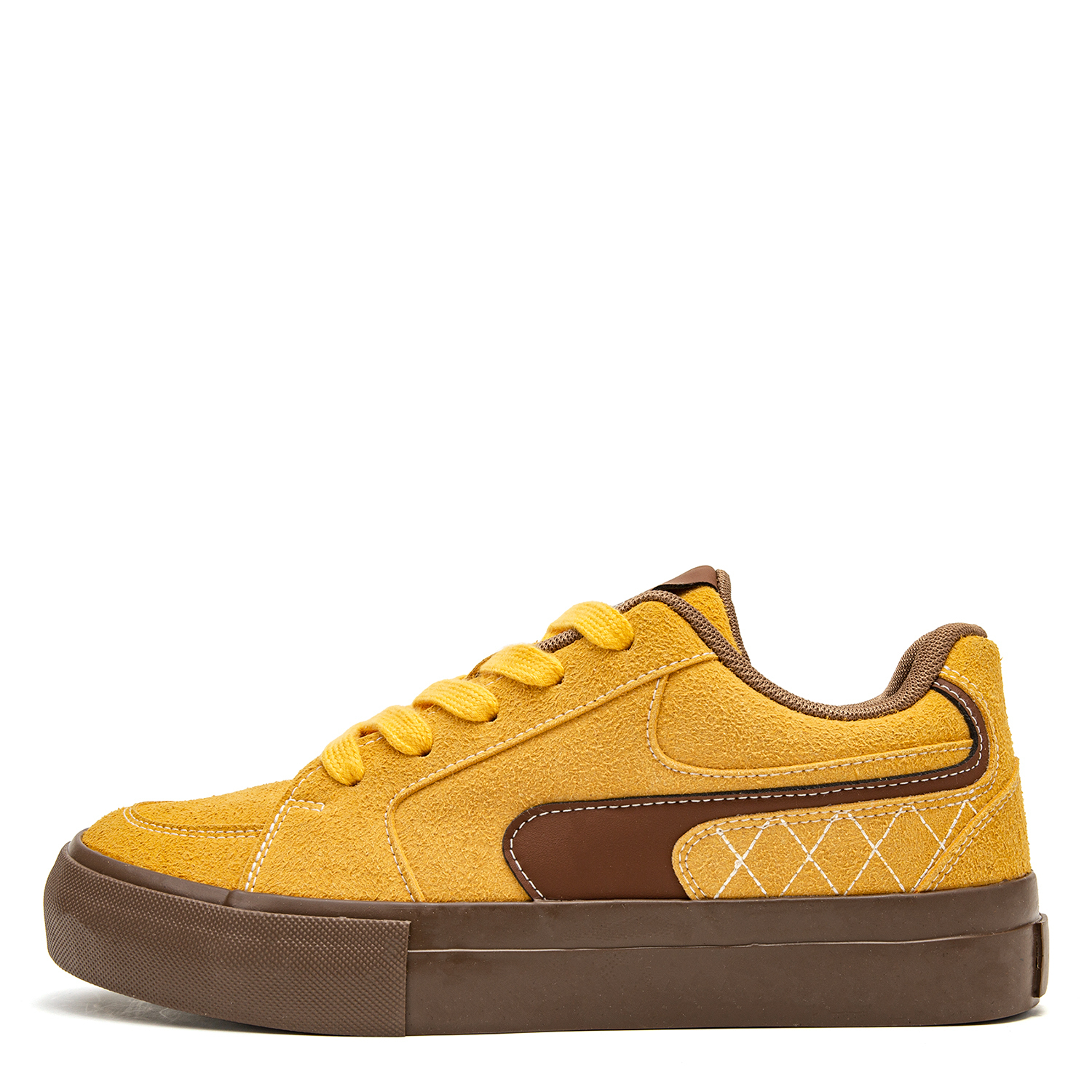 

Скользостойкие износостойкие низкие кроссовки Skateboard для мужчин Far waves, желтый