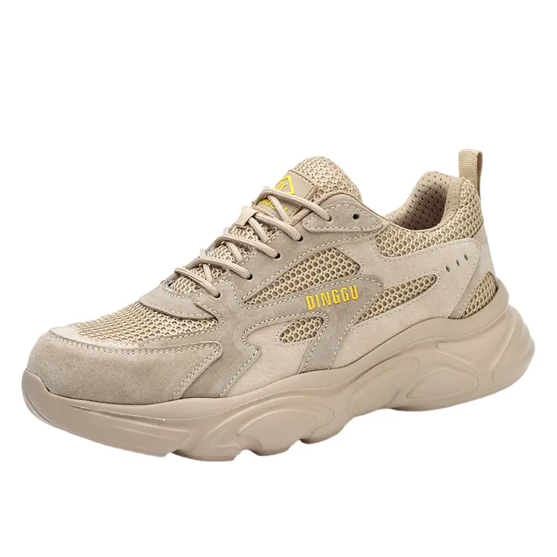 

Кроссовки Safety & Protective Shoes Men's Mid top DINGGU, Gray [Breathable]