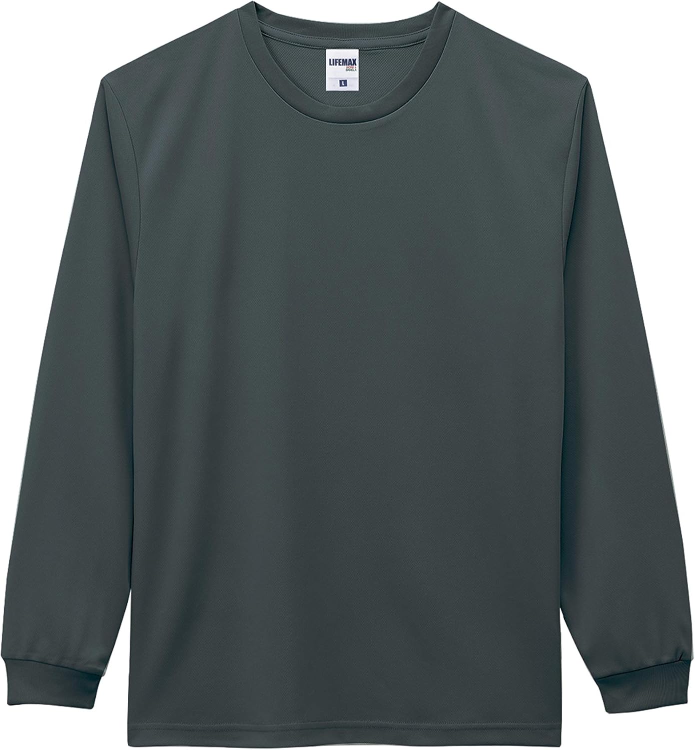 

Футболка унисекс LifeMax MS1609 с длинным рукавом для взрослых, серый
