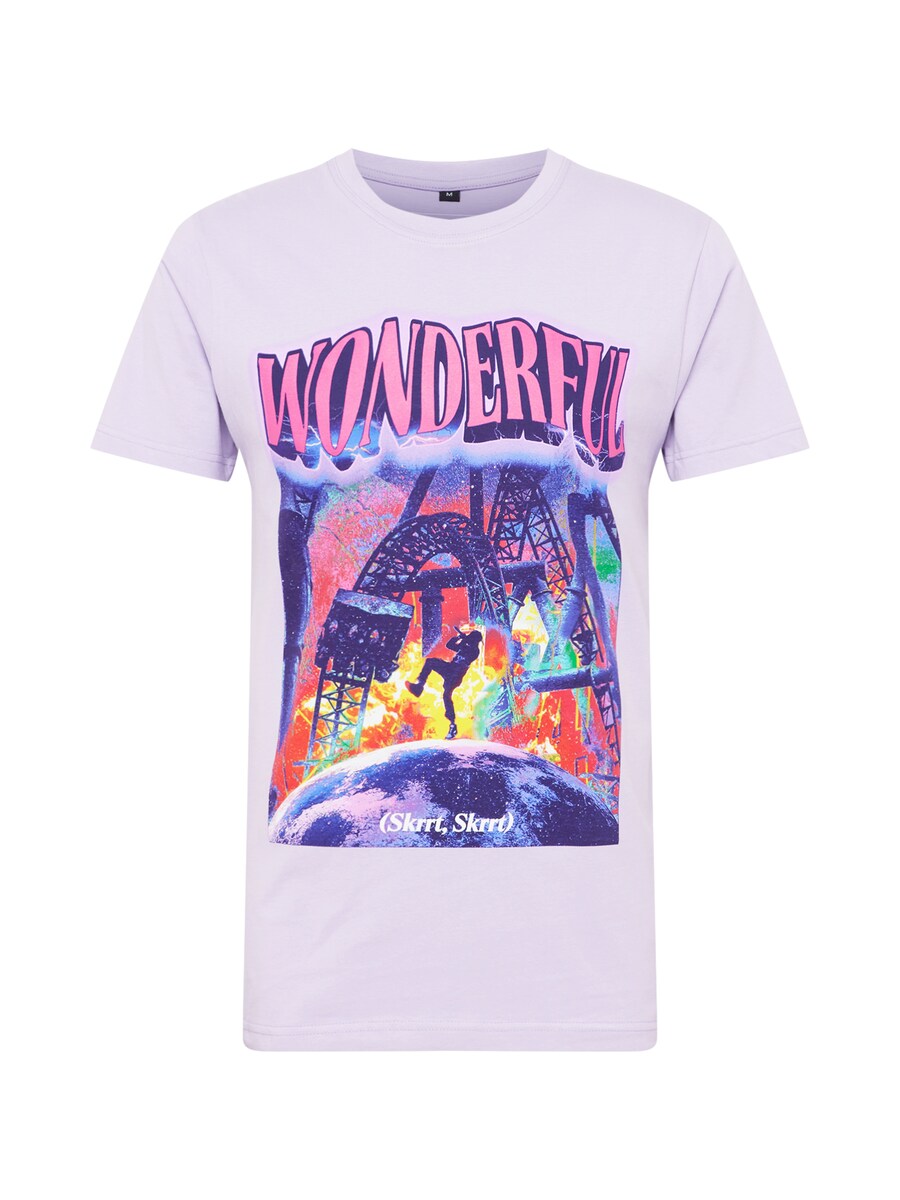 

Футболка Mister Tee Wonderful, цвет Light purple/Dark purple