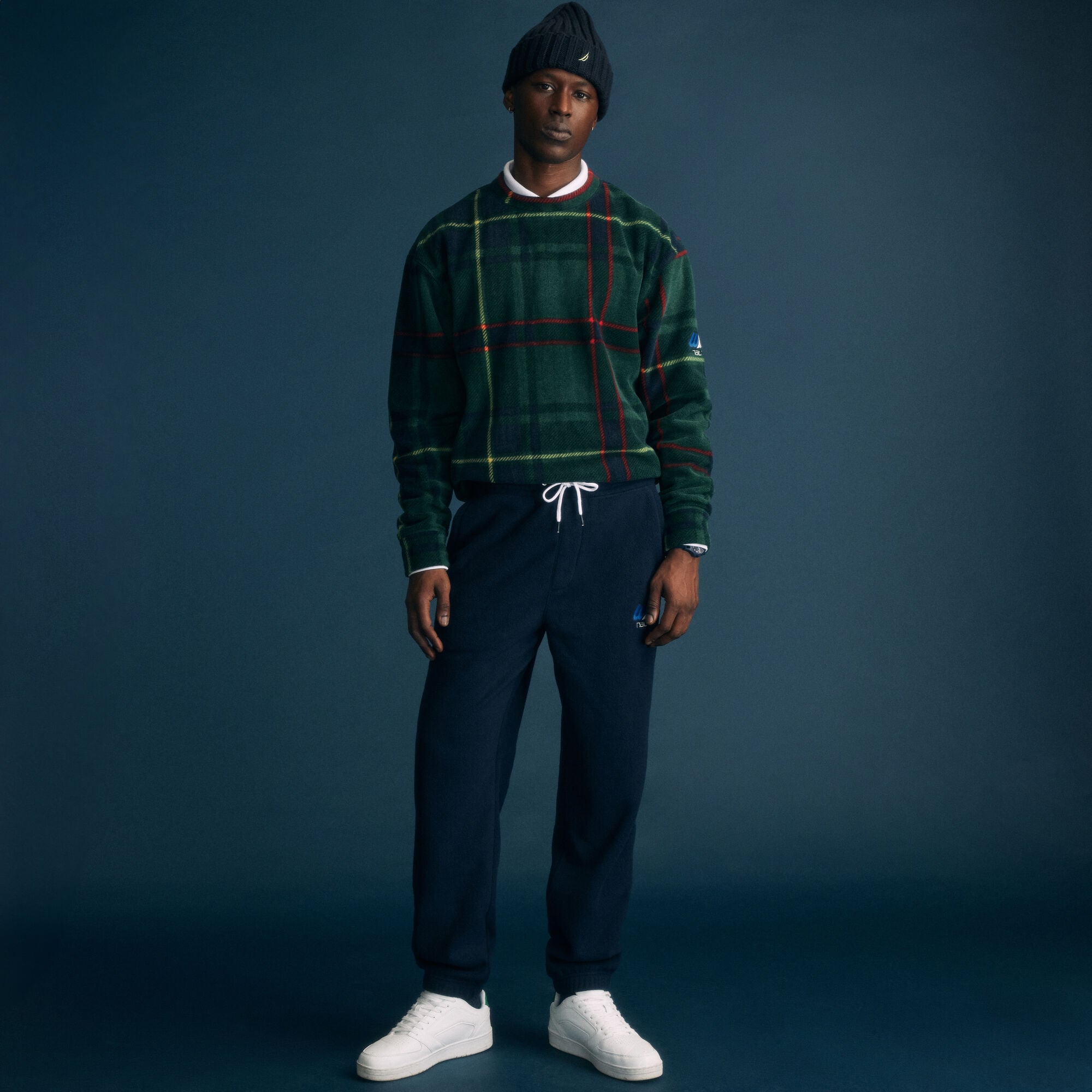 

Мужские флисовые джоггеры Nautica Eddie Win X Nautica Nautex, цвет navy seas