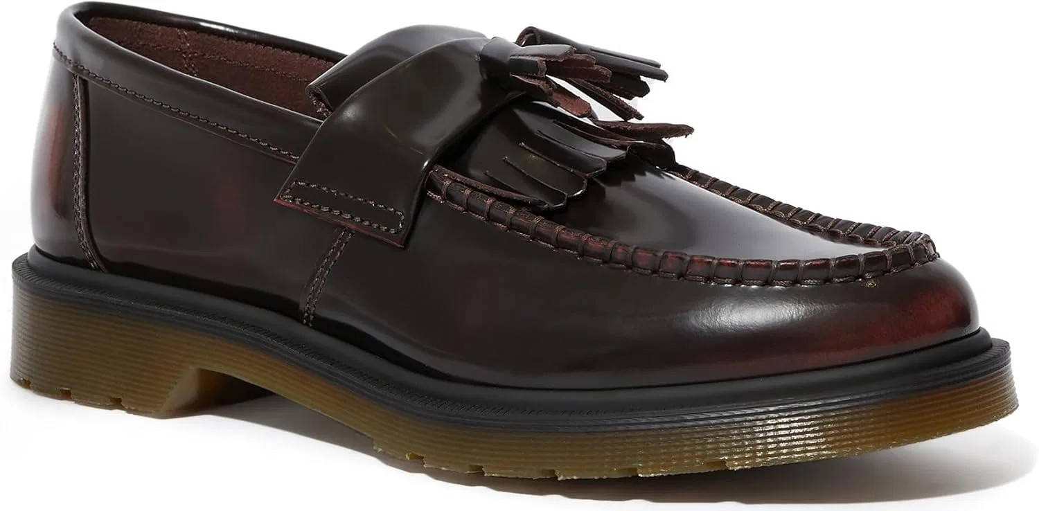 Лоферы Dr. Martens Adrian Slip-On, Cherry Red Arcadia — фото 3