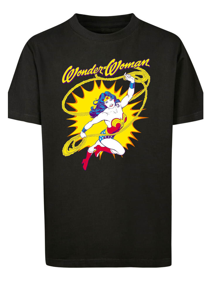 

Футболка F4NT4STIC DC Comics Wonder Woman Vintage Leap, черный