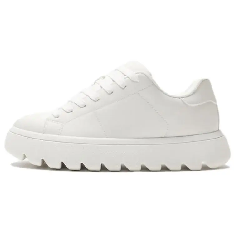 

ZARA Низкие повседневные туфли CHUNKY, устойчивые к истиранию, белые