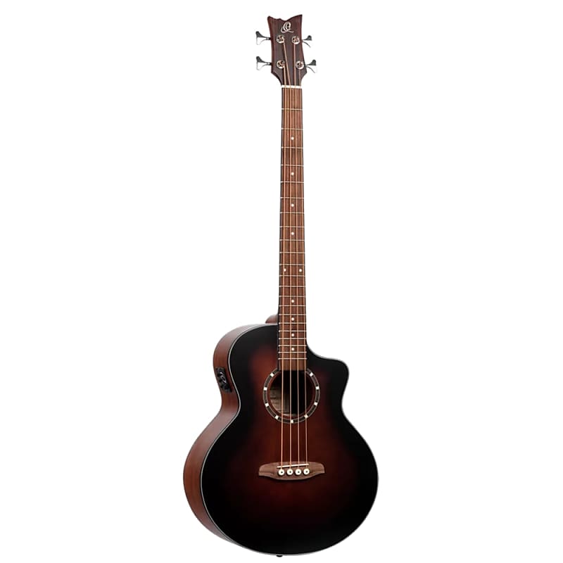 

Басс гитара Ortega D7CE-4 Acoustic Bass Deep Series 7 4-String Medium Scale Bass Spruce/Mahogany Borbon Fade