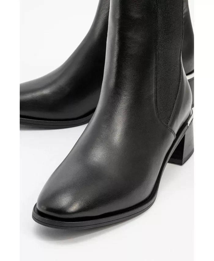 Ботинки челси Neiva Leather (женские) Forever & Always Shoes, черный — фото 3
