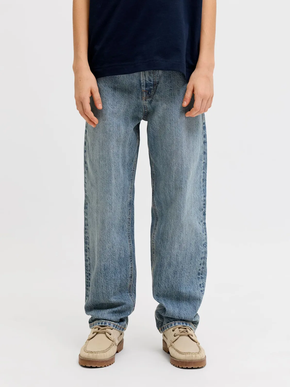 Обычные джинсы 'JJIChris JJOriginal' Jack & Jones Junior, Blue Denim — фото 3