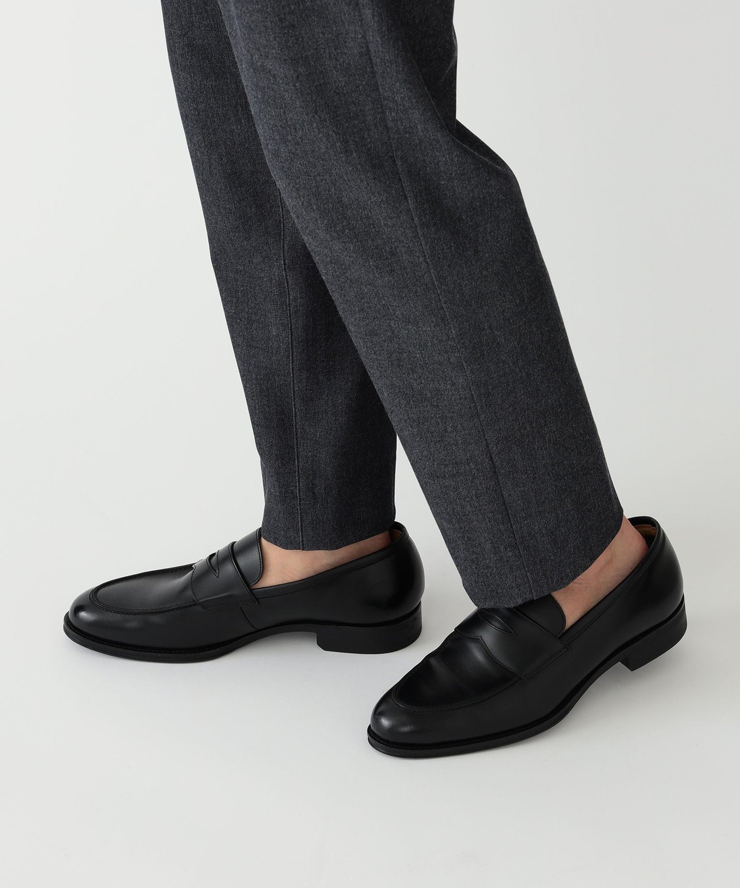 Лоферы (25-27 см) BEAMS HEART MEN, BLACK — фото 3