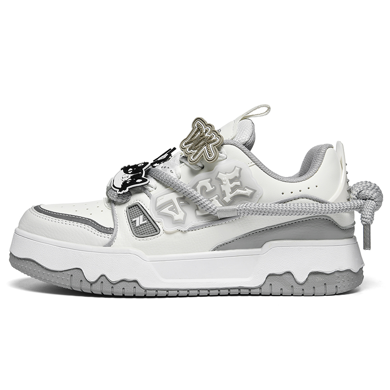 

TCELLARS Низкие скейтборд кроссовки унисекс Panda White с пряжками, цвет Panda White (with Shoe Buckles)