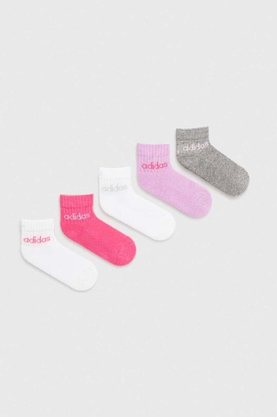 

Детские носки 5 шт. adidas Performance, розовый