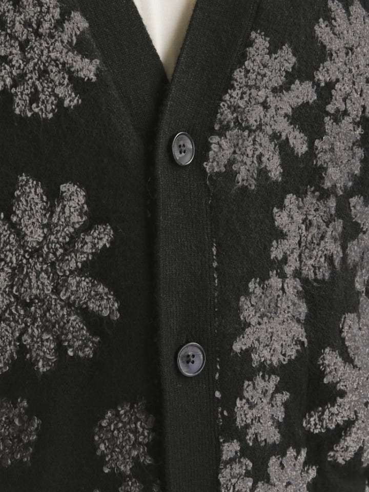 

Jack & Jones Мужской кардиган черного цвета