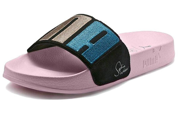 Тапочки sophia webster x leadcat slide 'parfait pink black' Puma, черный — фото 3