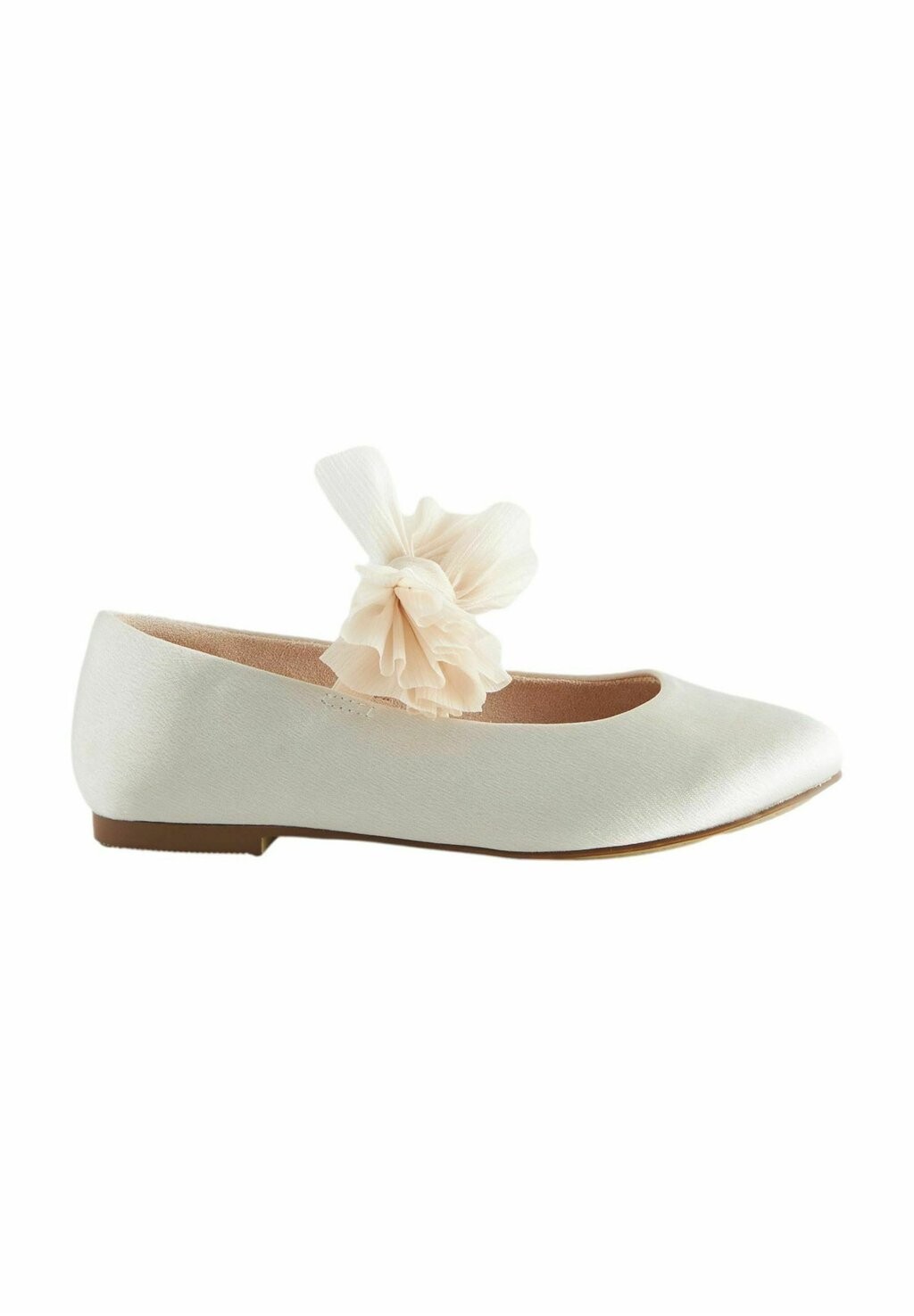 

Балетки REGULAR FIT Next, цвет ivory cream bow stain resistant satin