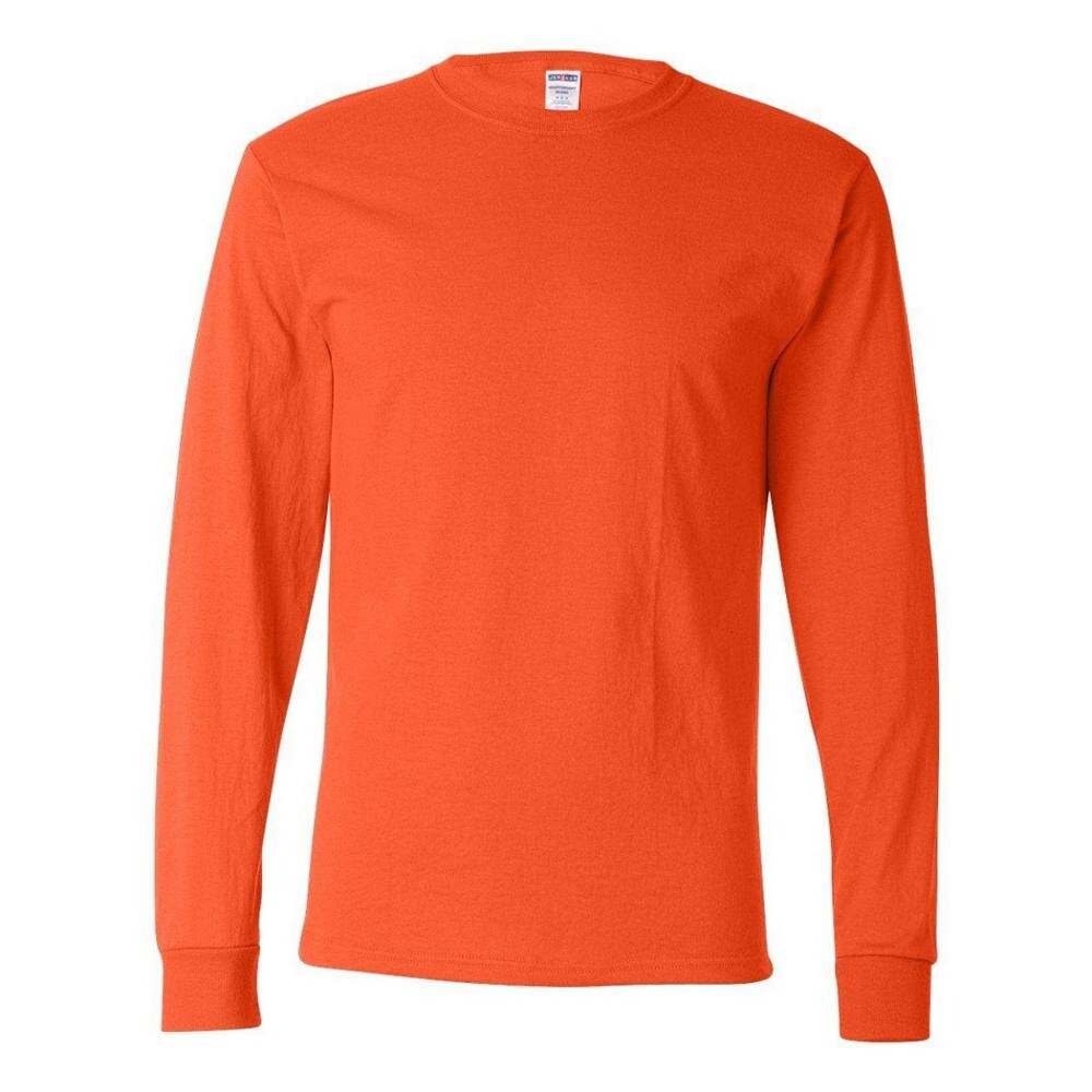 

Футболка Jerzees Dri-power с длинными рукавами 50/50 JERZEES, цвет Burnt Orange